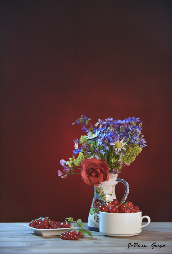 "Fraises, fleurs et cerises", de très beaux clichés de Jean-Pierre Gurga