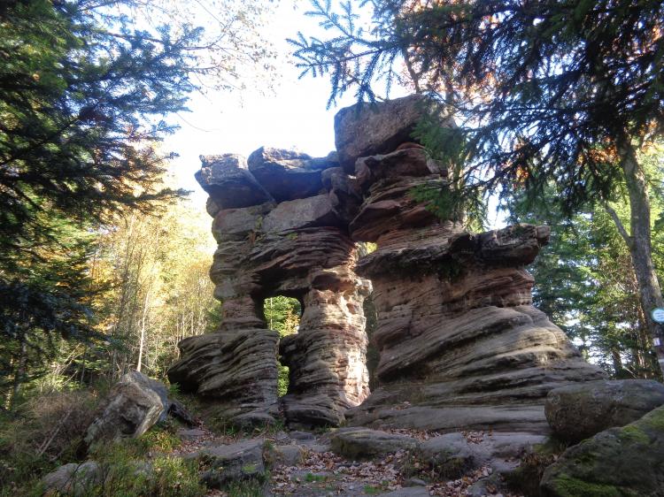 Vosges- Porte de Pierre/rocher de Mutzig