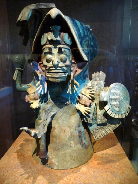 Mexico Musée Statue qui fait peur