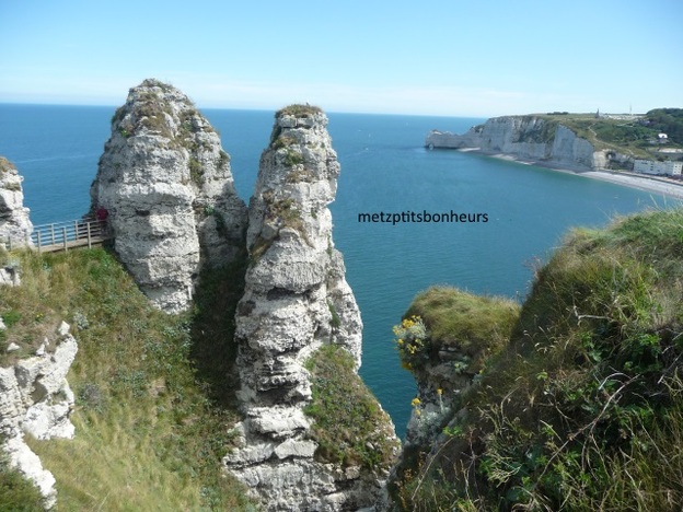 Etretat..d'en haut!