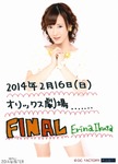 Erina Ikuta 生田衣梨奈 Hello! Project 2014 WINTER ～GOiSU MODE～&～DE-HA MiX～ 