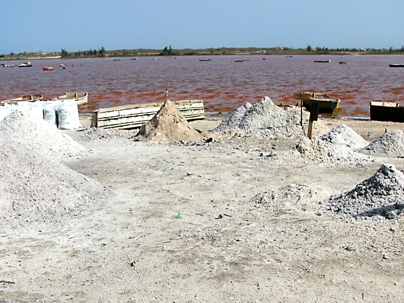 Sénégal le lac rose