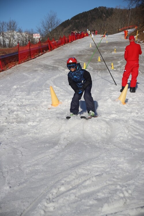 le ski  c'est la classe!