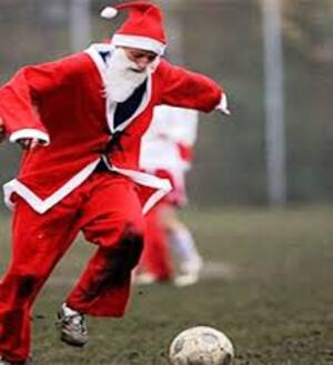 season soccer santa claus christmas 