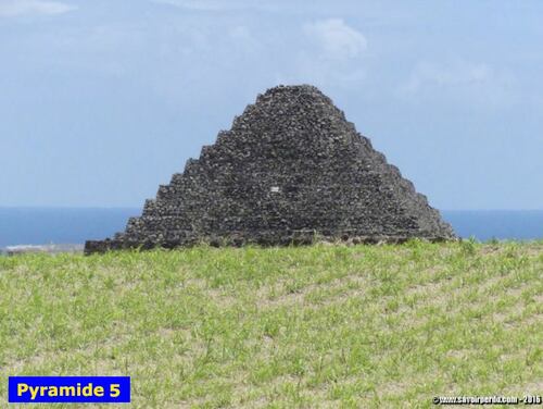 Les pyramides de l'île Maurice