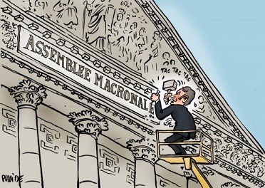 Il court, il court, le macron ... 