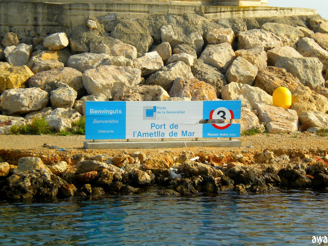 Sur la Costa Daurada en septembre 2008 : Visite de Ametlla de Mar