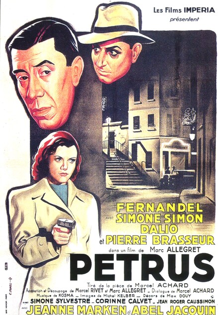 PETRUS - BOX OFFICE FERNANDEL 1946