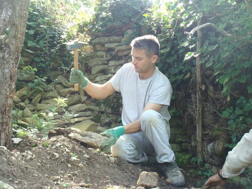 La restauration de murets en pierres sèches