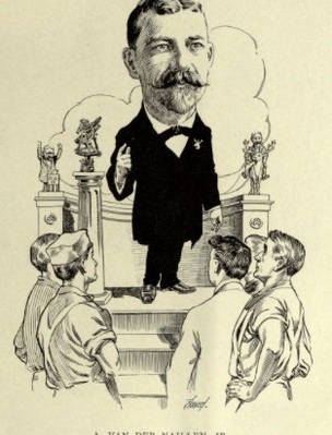 Albert van der Naillen, Jr. (Californians ''as we see 'em'', a volume of cartoons and caricatures, ca.1906)