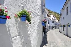 Le village de Mijas en Andalousie