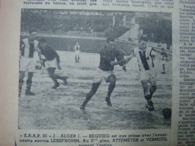 1952 Saar 05-Sélection d'Alger 3-1