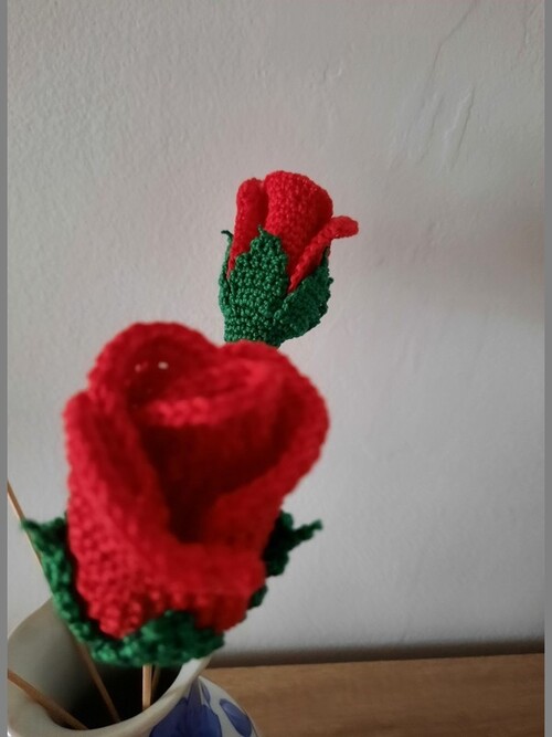 Roses au crochet