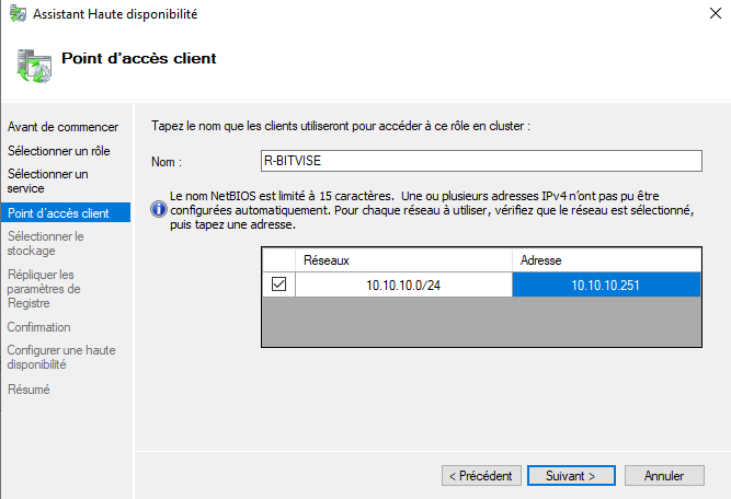 Configurer un serveur SFTP en failover sur Windows Serveur Core 2022