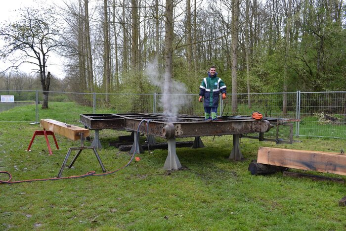 L'écluse de Givry en travaux (suite)