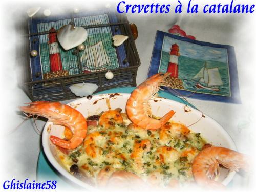 Crevettes à la catalane