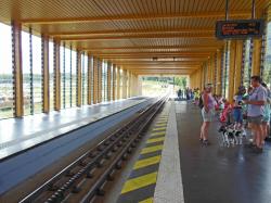 "PANORAMIQUE des DÖMES", le train à crémaillère...