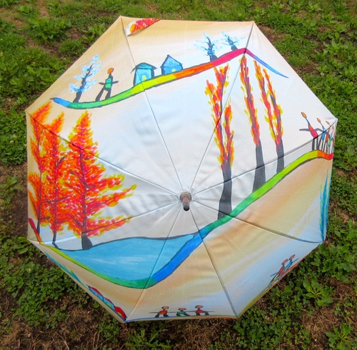 Parapluies "Vive la couleur !"