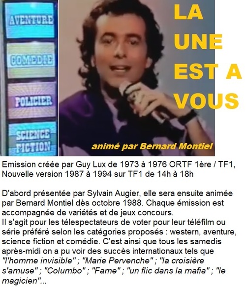 Nostalgiques ? la une est à vous