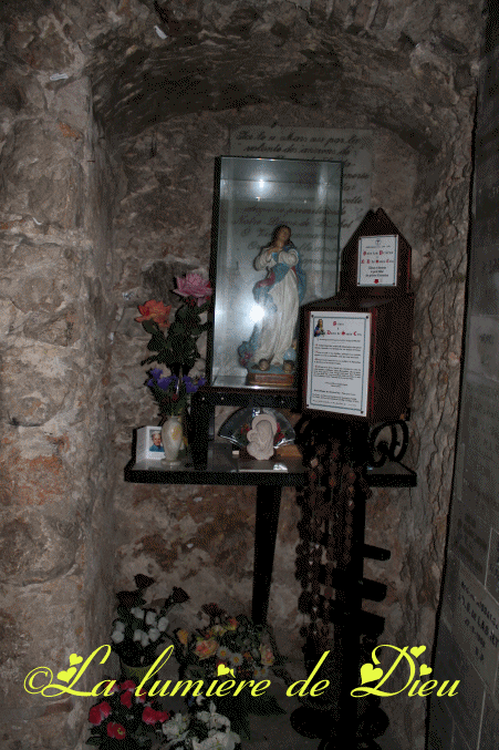 Notre-Dame de Laghet, la chapelle du Vallon
