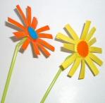 Faire des fleurs, arts plastiques