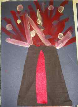 Tableaux volcans d&eacute;cloisonnement CP