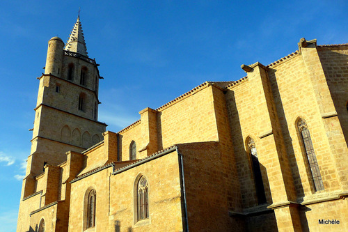 Avignonet Lauragais : l'église ... n1