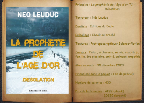 La prophétie de l'âge d'or T1 - Désolation - Néo Leuduc