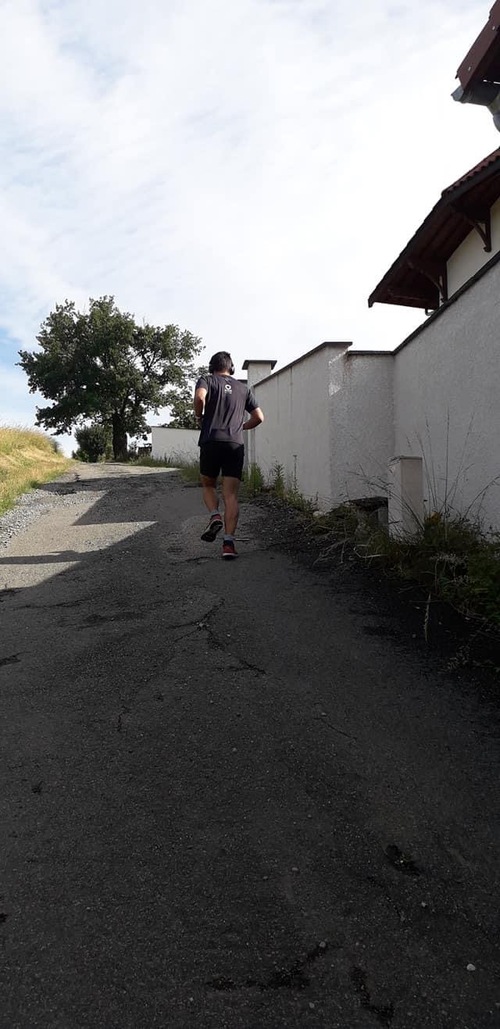 Course à pied dans les monts du lyonnais 