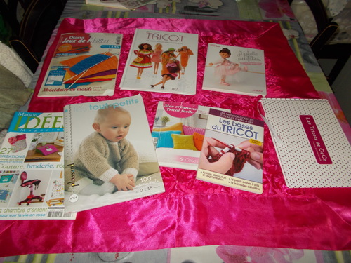 mes livres de tricot