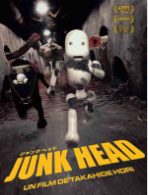 la pochette du film « Junk Head »