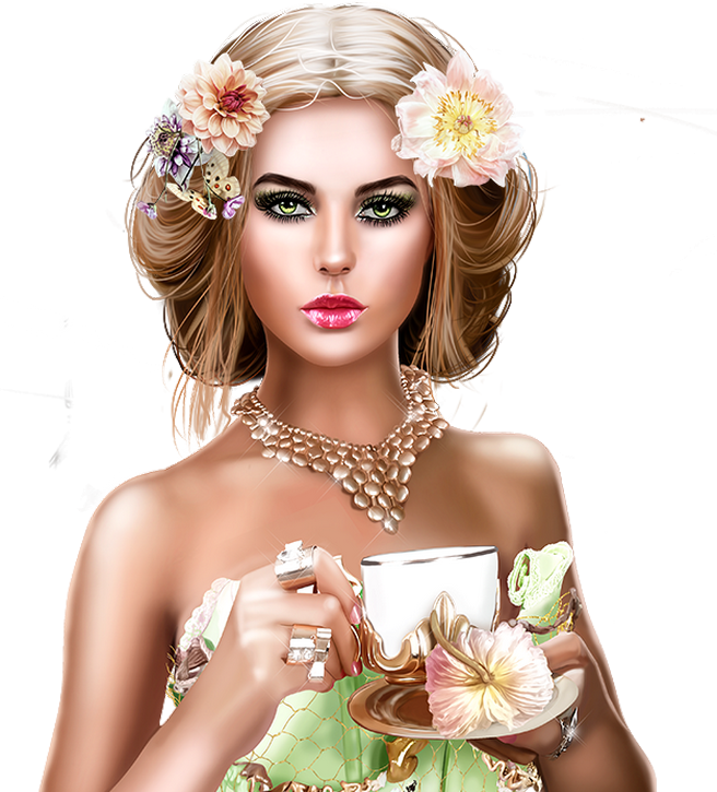 Tubes Femmes Portrait - Kalita tubes.. juste un petit Merci