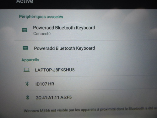 Poweradd Clavier Bluetooth pour iPad