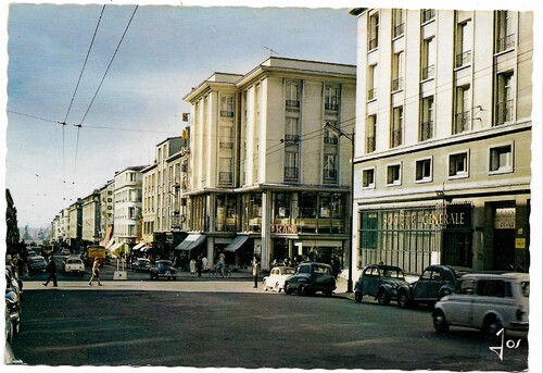Le haut de la rue de Siam à Brest dans les années 1970 (et avant)