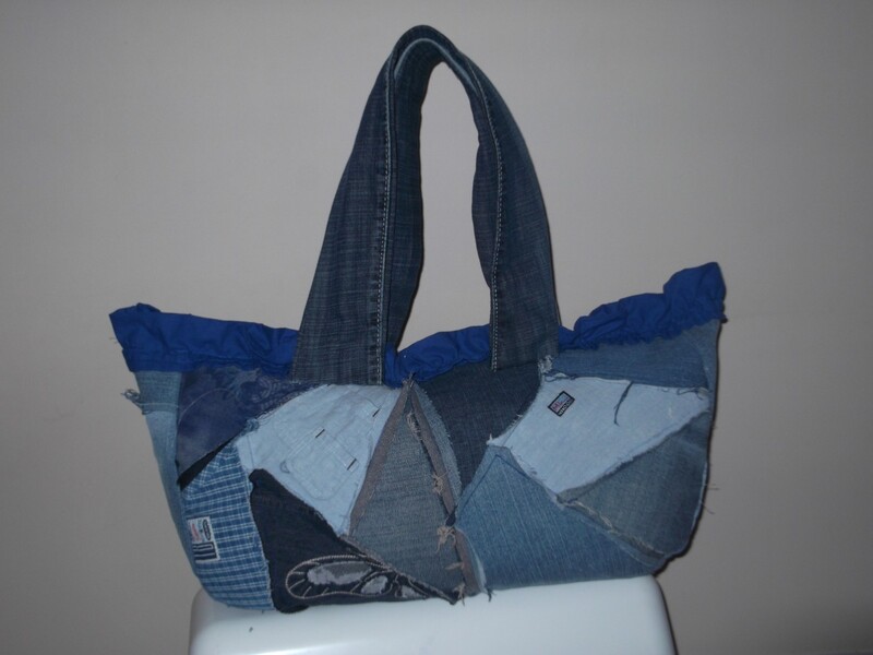 Sac en récup de jean