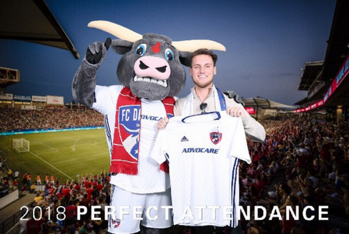 maillot FC Dallas blanc 2019-2020 domicile