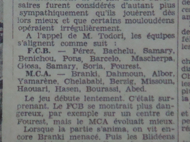 27.12.1936 afn à rejouer fcb-mca 3-0