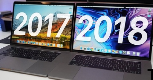 So sánh macbook pro 2017 và 2018?