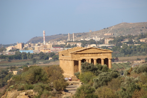 Agrigente, la vallée des temples, le temple d'Héra