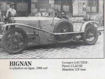 Bignan (1923-1926)
