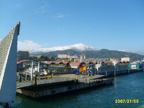 Espagne Port de Ceuta.