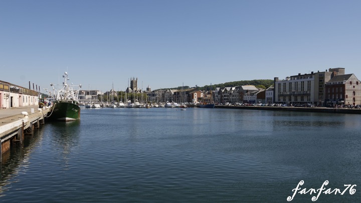                                                                                                                                                                                        Le port de Fécamp