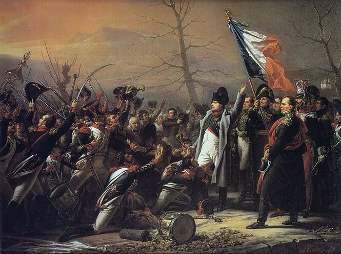 Fichier:Retour de Napoleon d' Isle d'Elbe, by Charles de Steuben.jpg