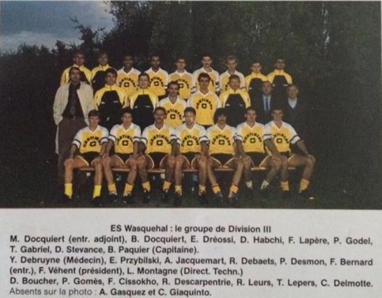 Coupe de France 1991 Wasquehal 7eme Tour