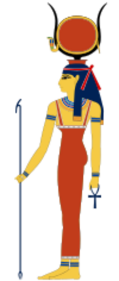 La déesse Hathor.