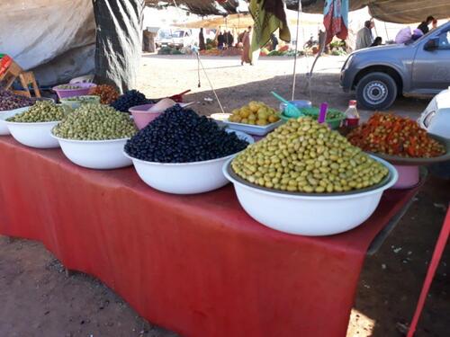 Vendeur d'olives