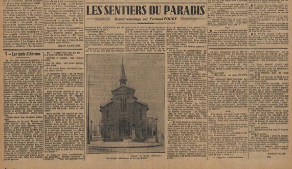 Paris Soir 18 septembre 1931