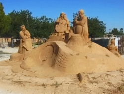 Sculptures de sable...