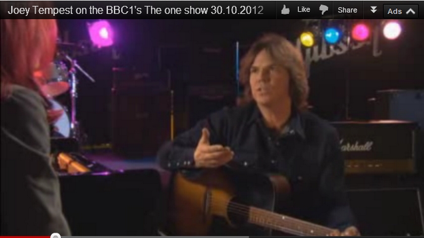 joey bbc show 30102012