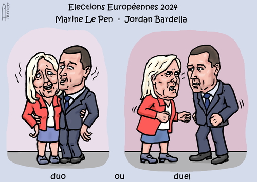 Le Pen - Bardella : duo ou duel !